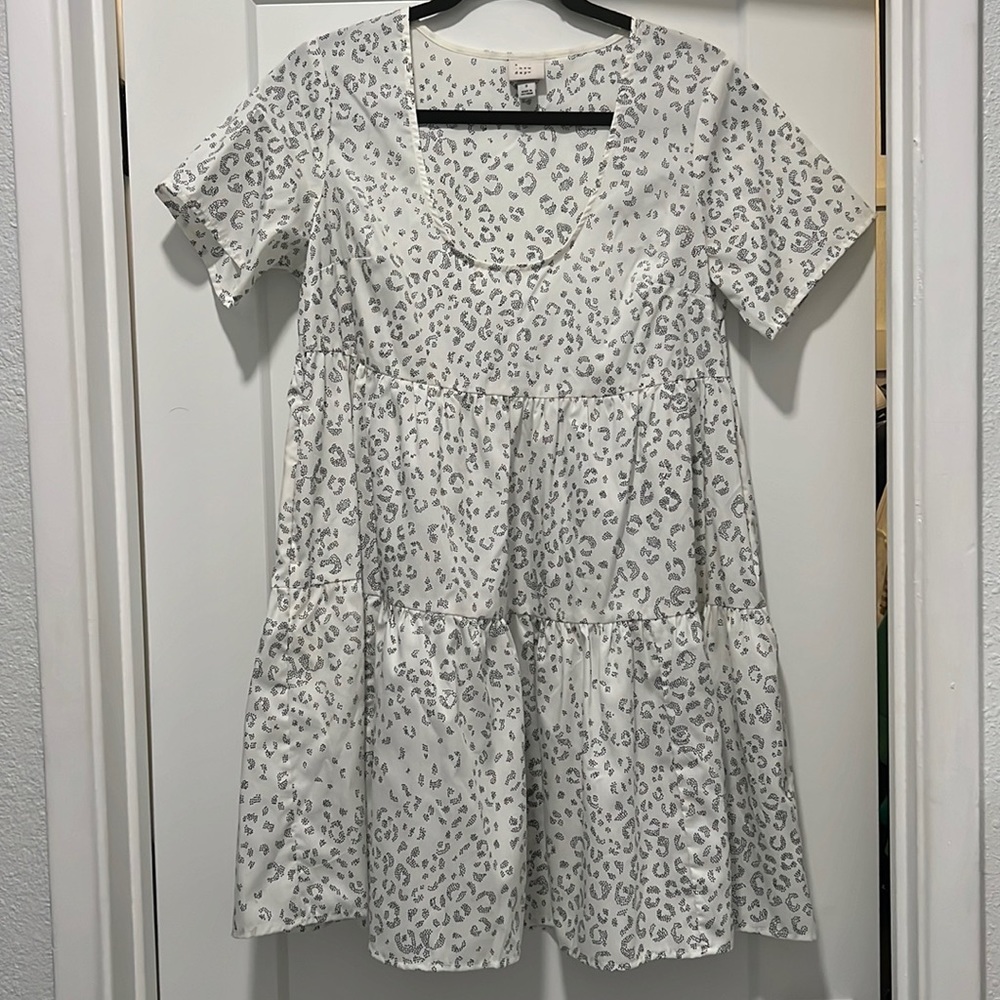 Spotted Mini Dress
